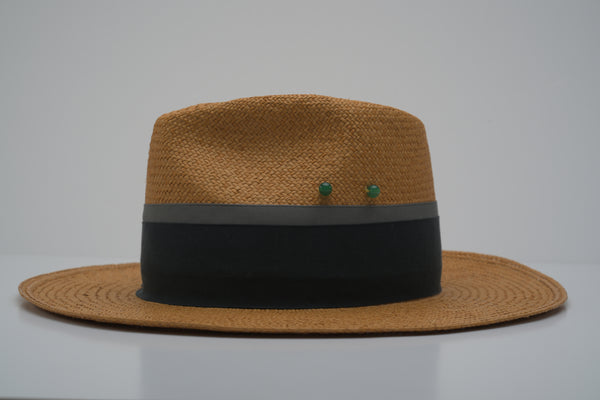Caramel Fedora Straw