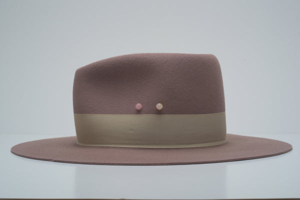Soft Pink Fedora