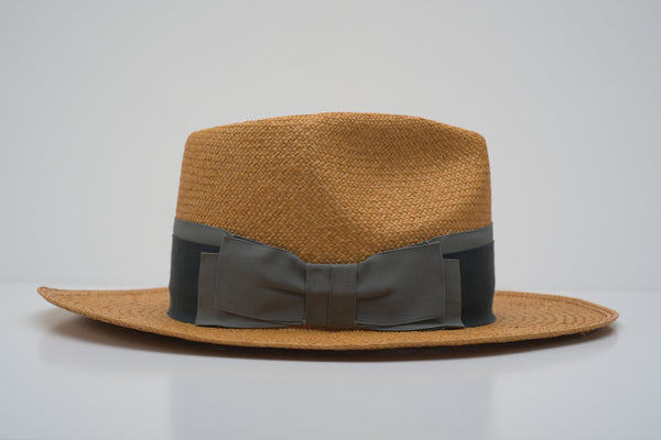 Caramel Fedora Straw
