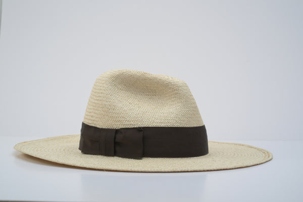 Cream Fedora Straw