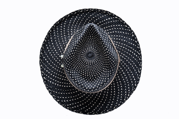 B&W Fedora Straw