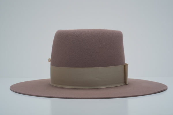 Soft Pink Fedora