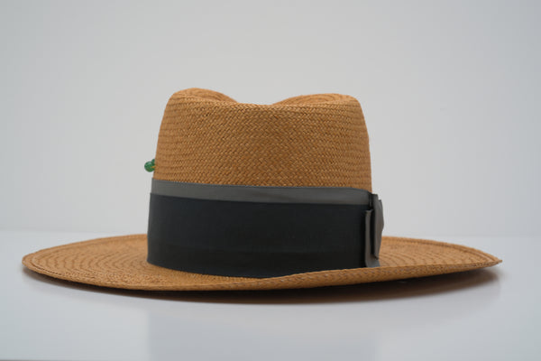 Caramel Fedora Straw