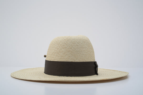 Cream Fedora Straw