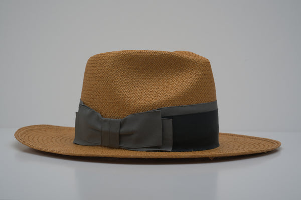 Caramel Fedora Straw