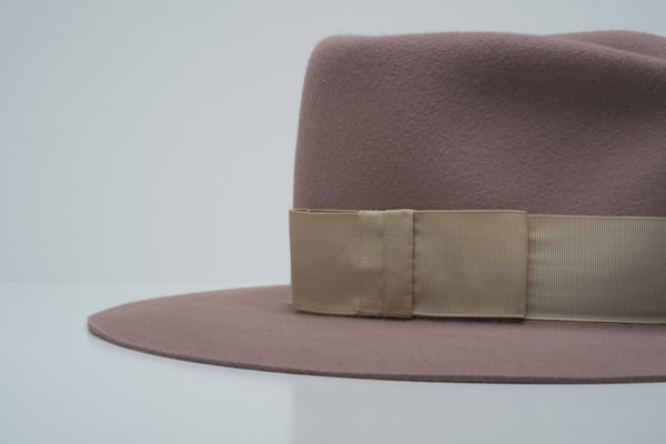 Soft Pink Fedora