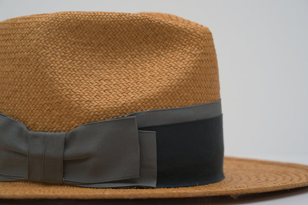 Caramel Fedora Straw