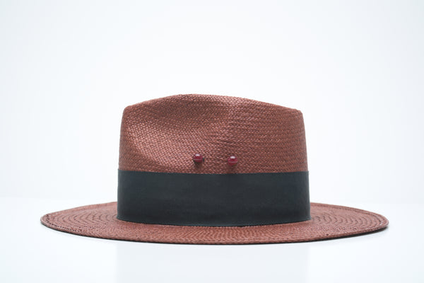 Burgundy Diamond Straw
