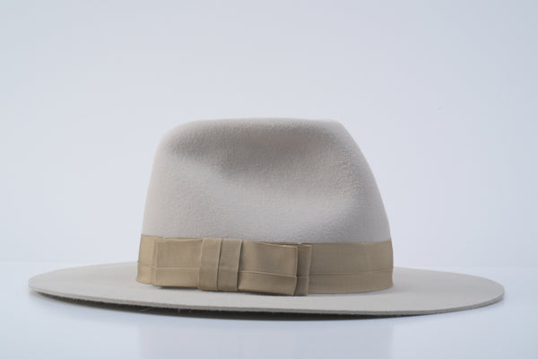 Cream / White Fedora