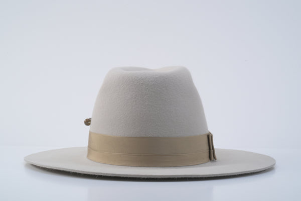 Cream / White Fedora