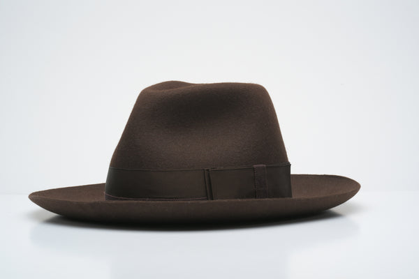 Dark Brown Fedora